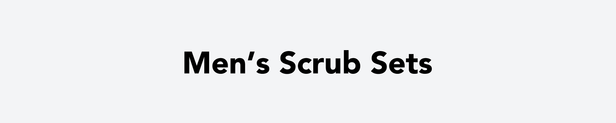 Men's Scrub Sets